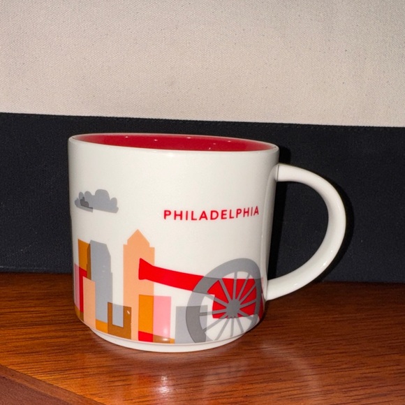 Starbucks Other - 2015 Starbucks Coffee Co. You Are Here Coffee Tea Mug Cup PHILADELPHIA, PA